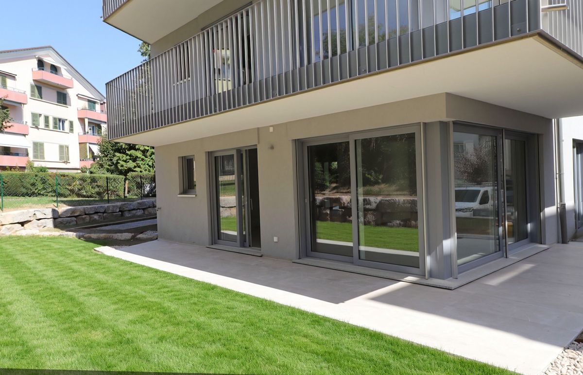 Rare à saisir! A 5 minutes à pied du CHUV et proche du centre, magnifique appartement neuf en rez-jardin, 4,5 pièces, quartier sans aucune nuisance!