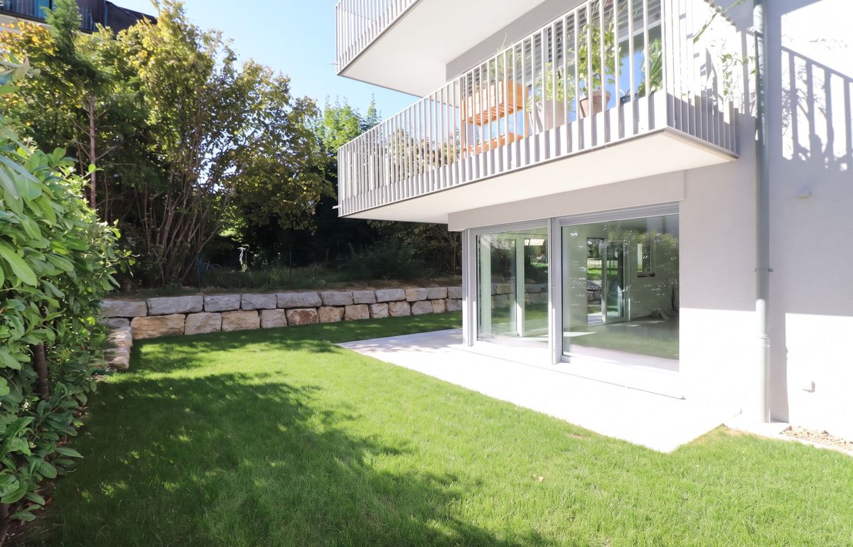 Rare à saisir! A 5 minutes à pied du CHUV et proche du centre, magnifique appartement neuf en rez-jardin, 4,5 pièces, quartier sans aucune nuisance!